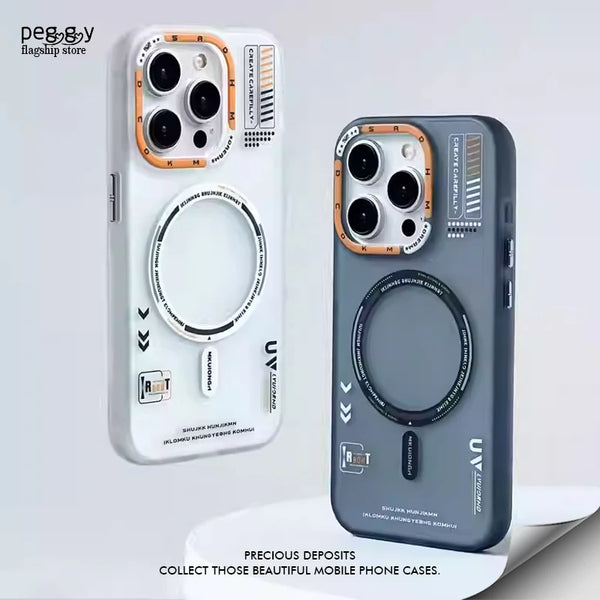 Magnetic Matte Phone Case For iPhone