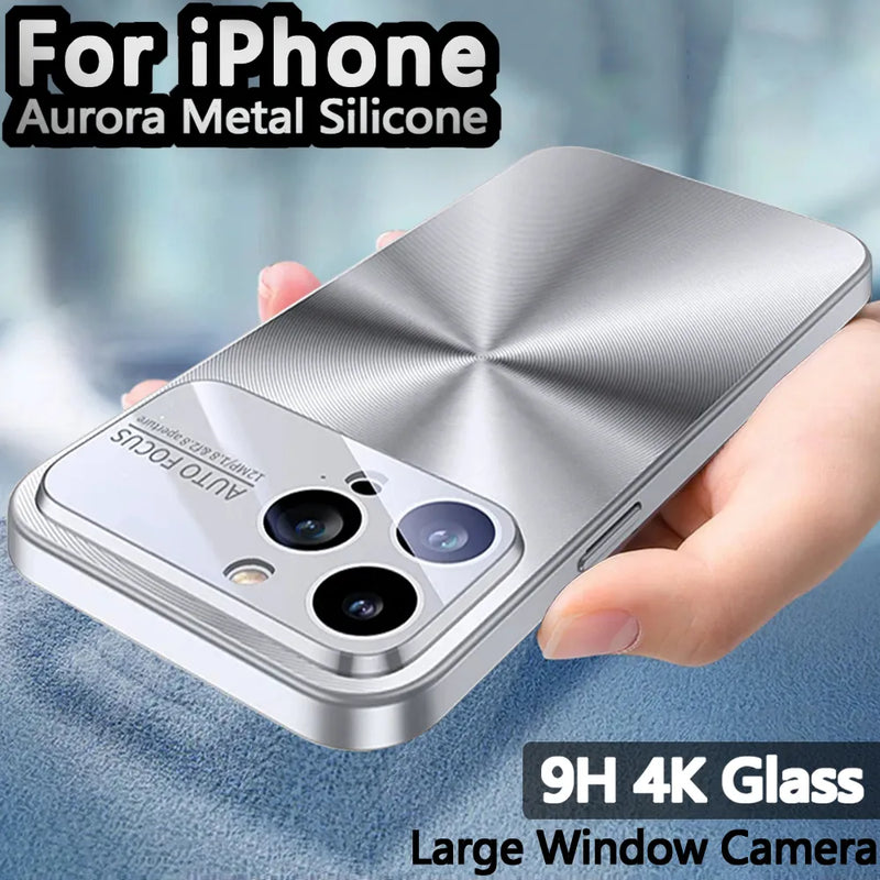 Metal Aurora Case For Iphone